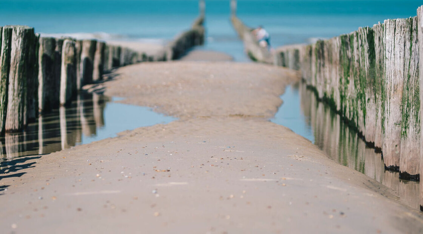 Het strand in Domburg