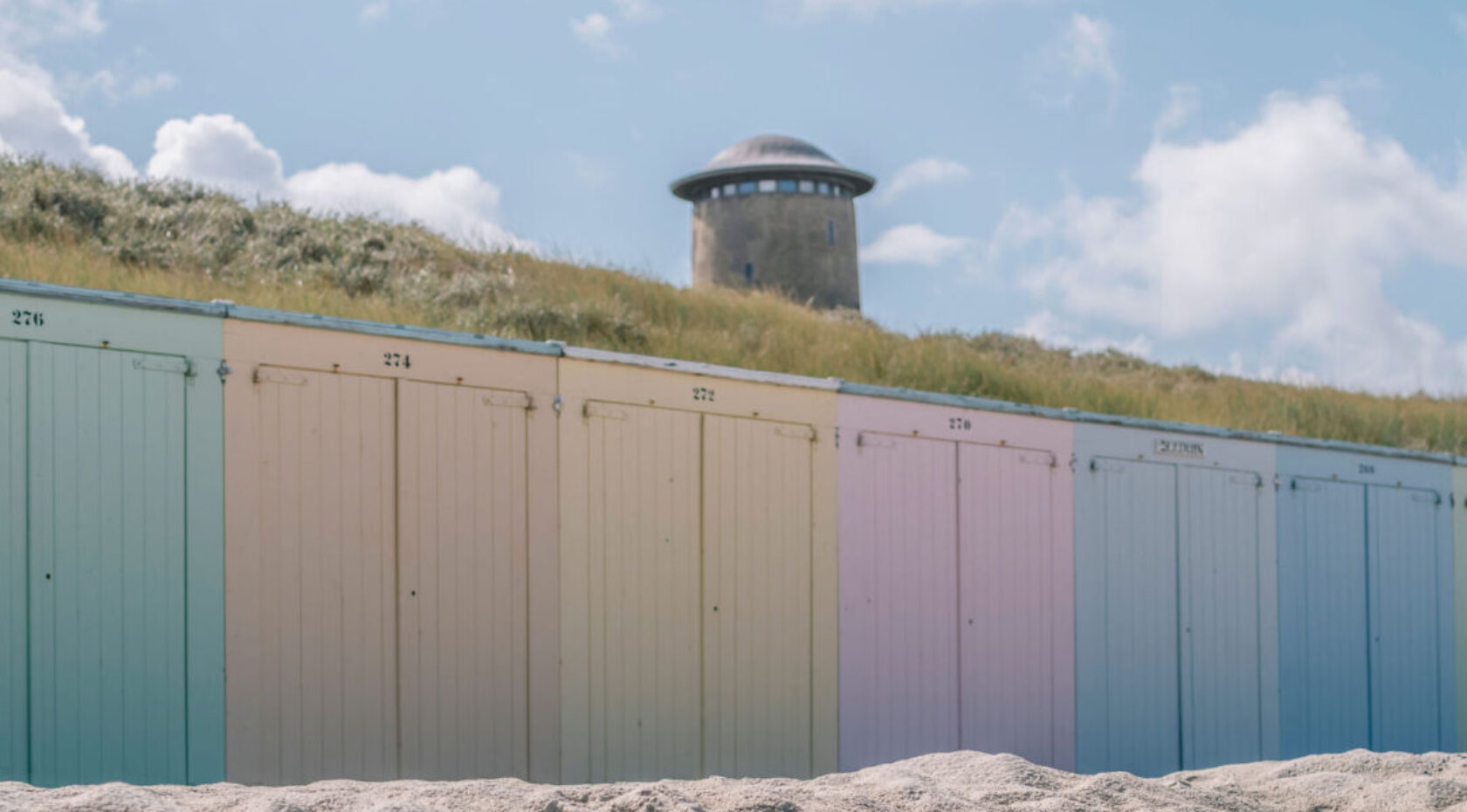 Strandhuisjes in Domburg