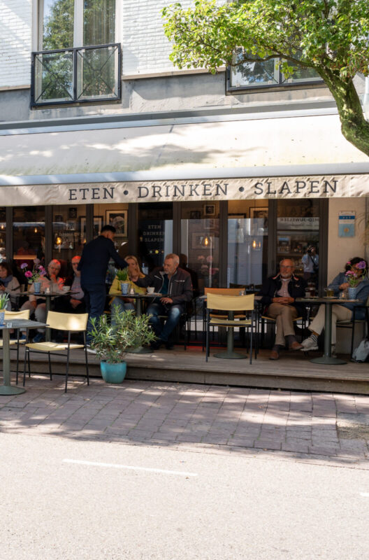 Overnachten in Domburg in de hoofdstraat